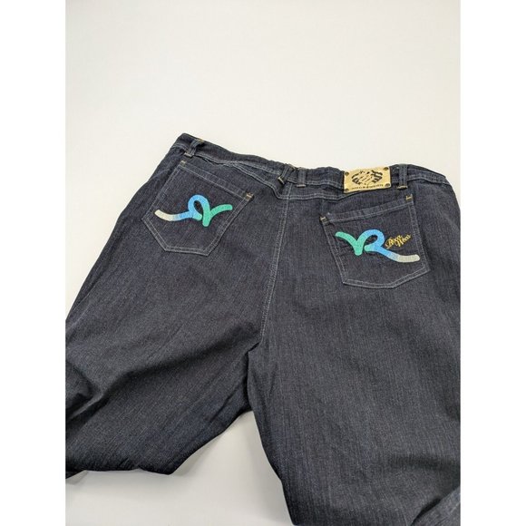 Rocawear Denim Jeans Womens Size 24 Y2K Vintage Straight Leg - Picture 11 of 11